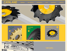 Tablet Screenshot of catalano.com.ar